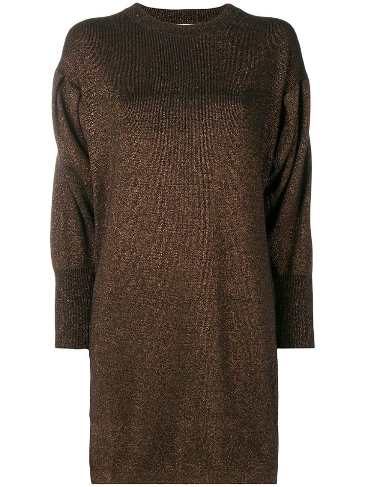 Dondup Glitter Effect Dress - Black