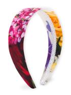 Dolce & Gabbana Kids Floral Print Headband - Pink