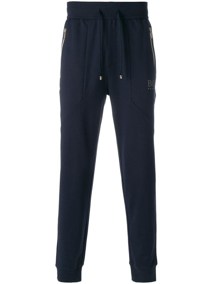 Boss Hugo Boss Logo Print Lounge Trousers - Blue