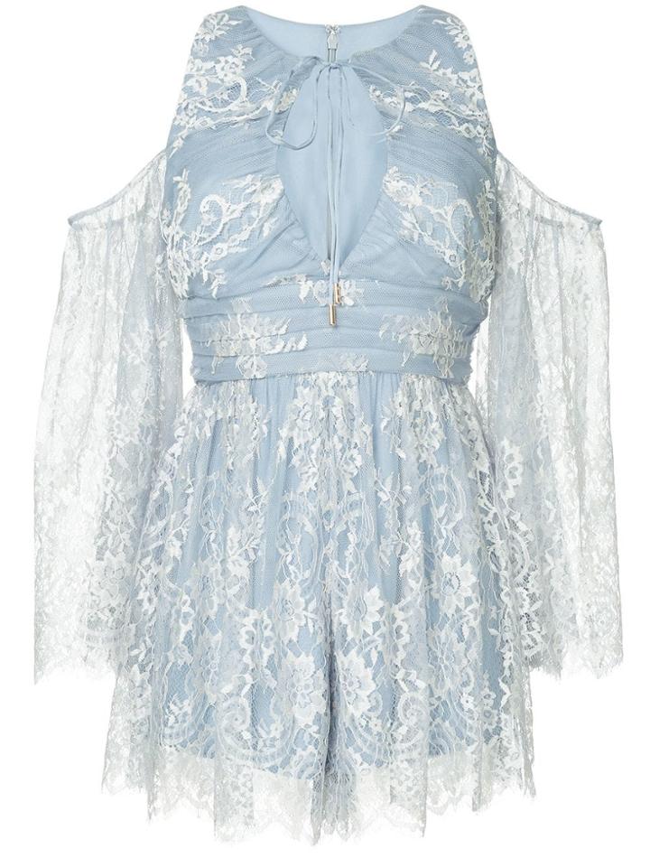 Alice Mccall Hold Up Playsuit - Blue