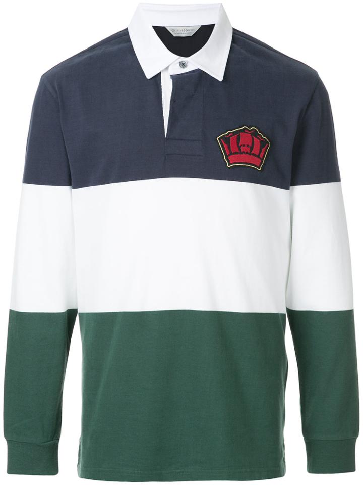 Gieves & Hawkes Colour-block Polo Top - Multicolour