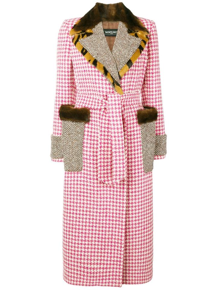 Simonetta Ravizza Elda Coat - Pink & Purple