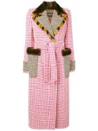 Simonetta Ravizza Elda Coat - Pink & Purple