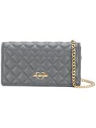 Love Moschino Quilted Logo Shoulder Bag - Grey