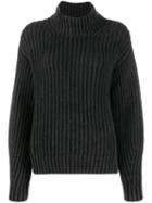 Iris Von Arnim Chunky Knit Sweater - Black
