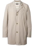 Loro Piana Classic Raincoat, Men's, Size: M, Nude/neutrals, Nylon/spandex/elastane/polyester