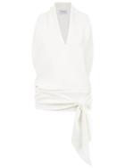 Olympiah Tie Detail Lucca Blouse - White