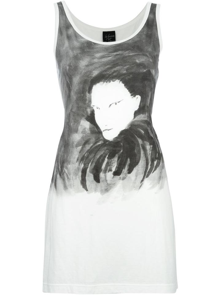 Yohji Yamamoto Portrait Print Top