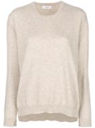Pringle Of Scotland Classic Long-sleeve Sweater - Nude & Neutrals