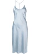 Alexander Wang Spaghetti Strap Dress - Blue