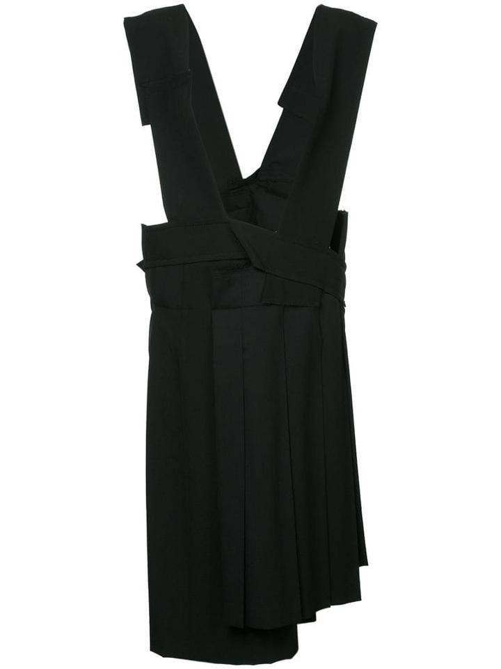 Comme Des Garçons Pre-owned Deconstructed Pinafore - Black