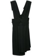 Comme Des Garçons Pre-owned Deconstructed Pinafore - Black