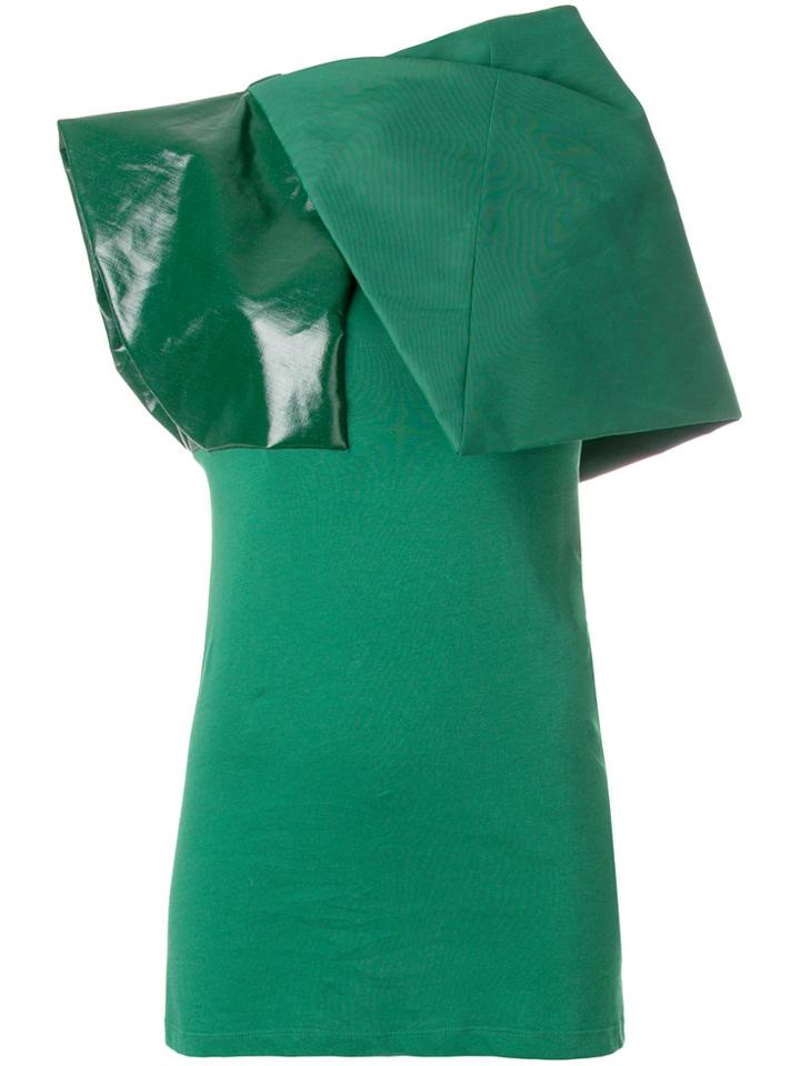 Rick Owens Asymmetric Uranian Top - Green