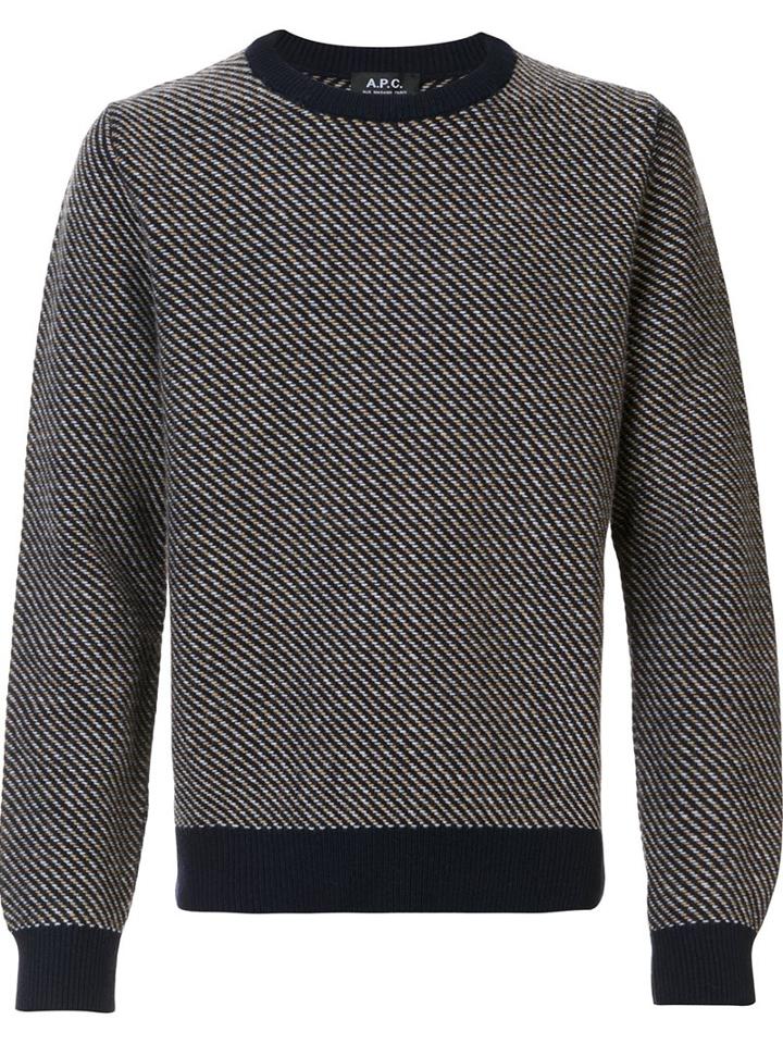 A.p.c. Contrast Trim Jumper
