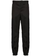 Prada Drawstring Track Trousers - Black