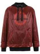 À La Garçonne Straight-fit Hoodie - Red