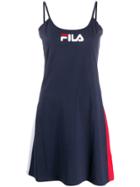 Fila Jaela Logo Print Dress - Blue