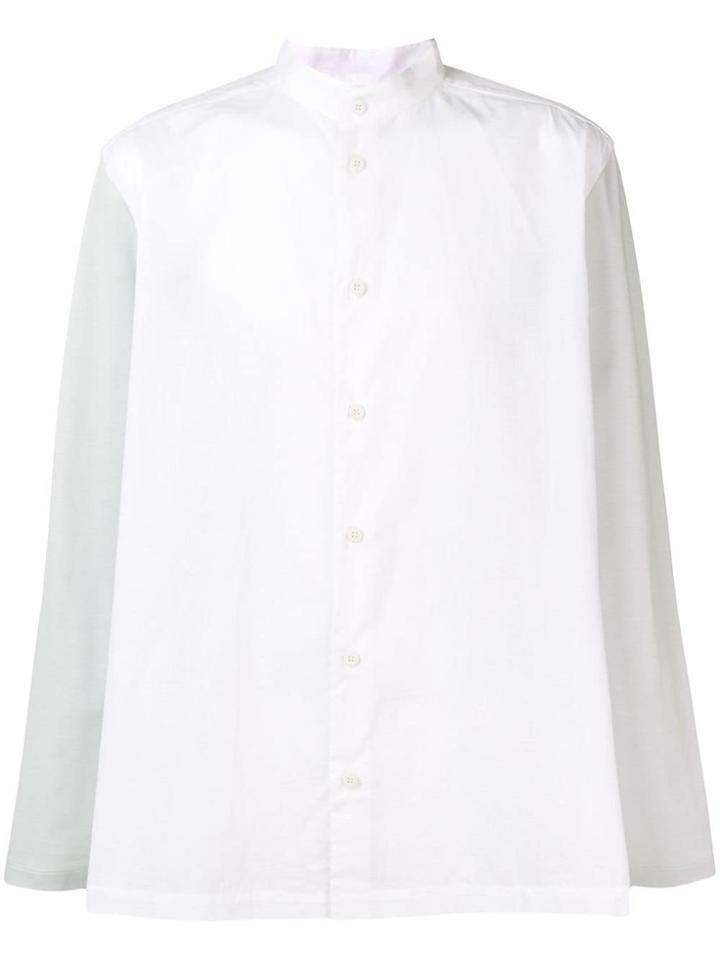 Issey Miyake Mandarin Style Shirt - White