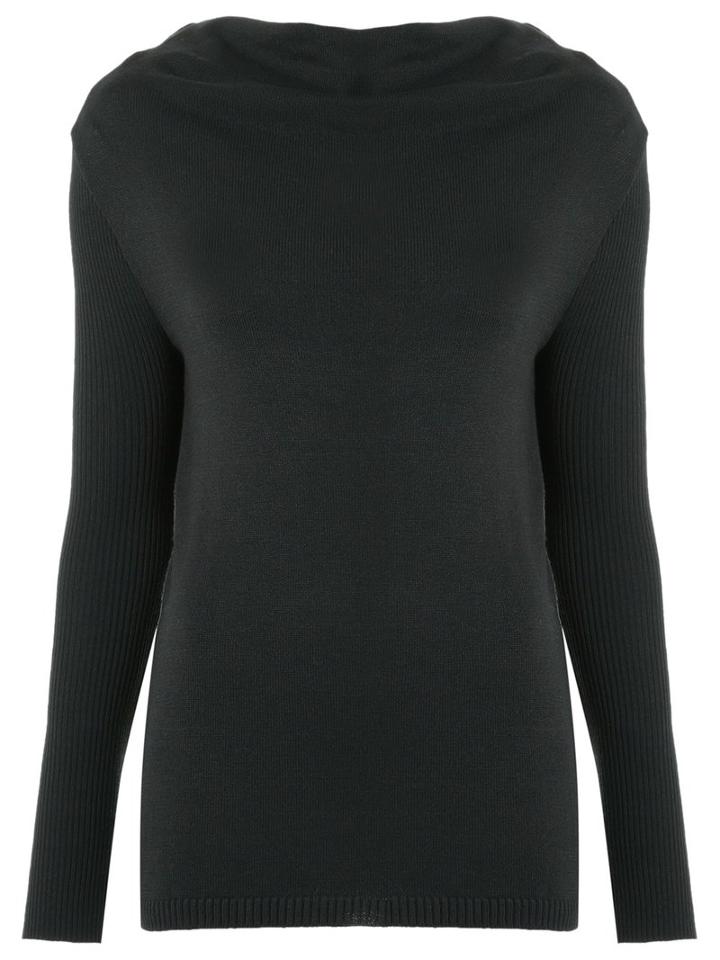 Uma Raquel Davidowicz - Knit Top - Women - Viscose/polyimide - M, Black, Viscose/polyimide