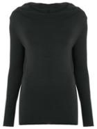 Uma Raquel Davidowicz - Knit Top - Women - Viscose/polyimide - M, Black, Viscose/polyimide