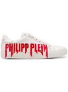 Philipp Plein Printed Sneakers - White