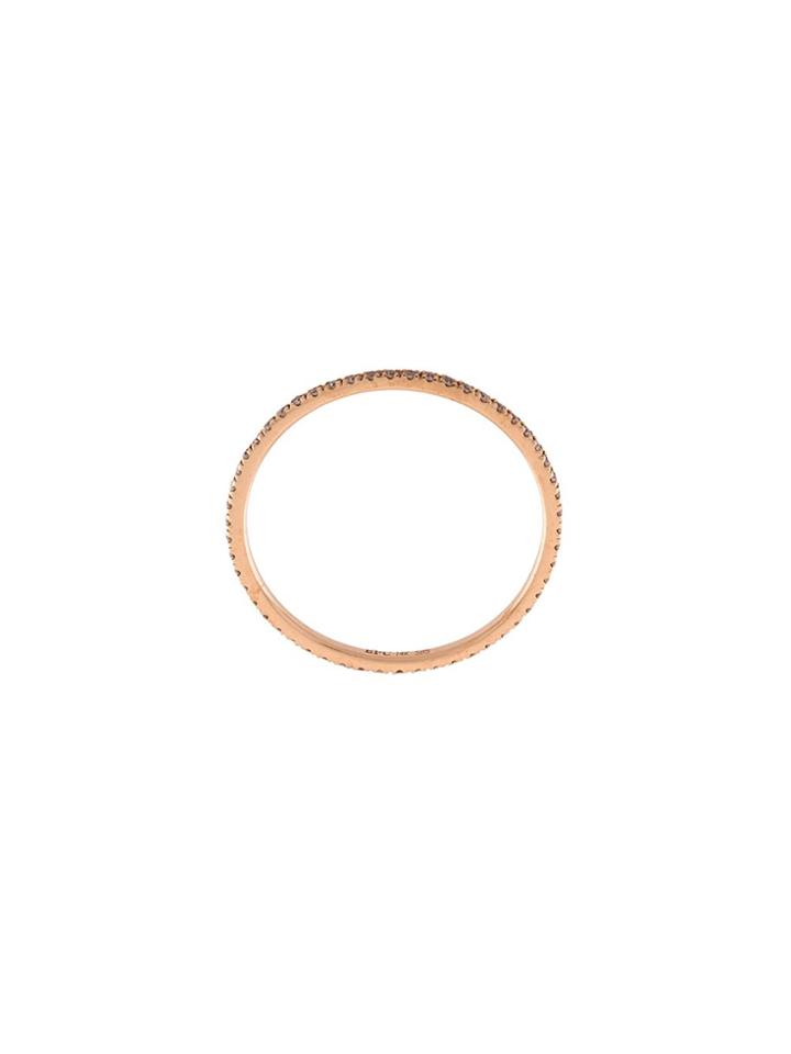 Ef Collection Diamond Eternity Band Ring - Yellow & Orange