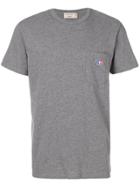 Maison Kitsuné Fox Patch T-shirt - Grey