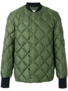 Holland & Holland Quilted Bomber Jacket - Green