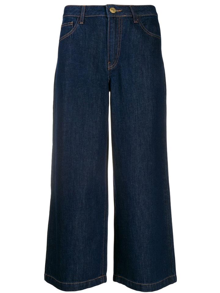 Essentiel Antwerp Wide Leg Jeans - Blue