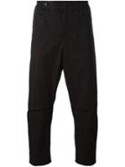 Oamc - Drop-crotch Trousers - Men - Cotton - 32, Black, Cotton