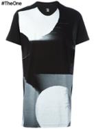 Julius Abstract Print T-shirt, Men's, Size: 3, Black, Cotton/modal