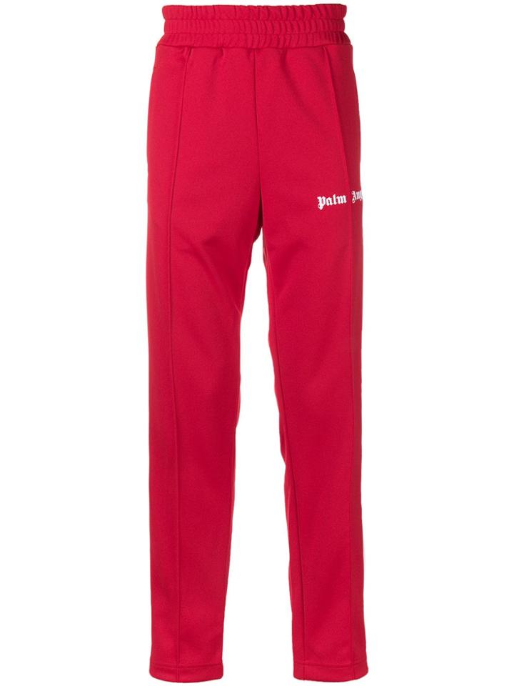 Palm Angels Logo Track Pants - Red