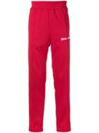 Palm Angels Logo Track Pants - Red