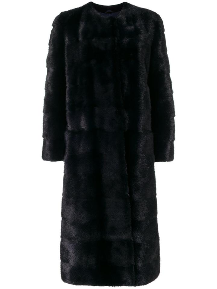 Simonetta Ravizza Criss Coat - Black