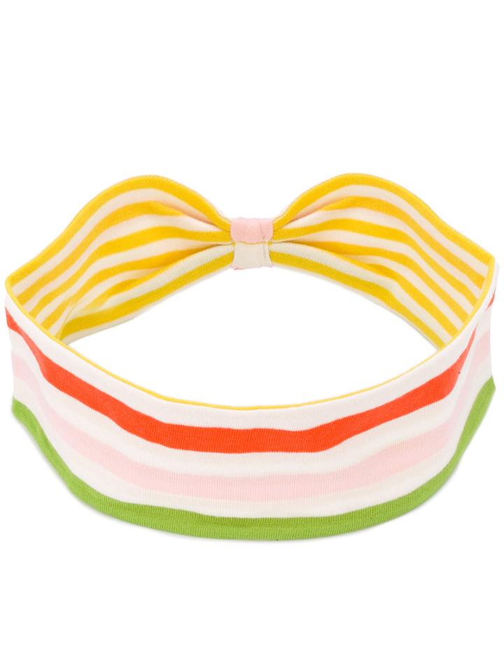 Rykiel Enfant - Striped Hair Band - Kids - Cotton - 40 Cm, White