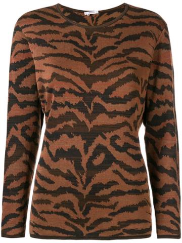 Yves Saint Laurent Vintage Ysl Top - Brown