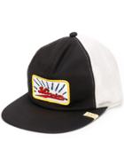 Visvim Logo Patch Cap - Black