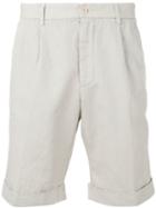 Aspesi Bermuda Shorts, Men's, Size: 50, Nude/neutrals, Cotton/linen/flax