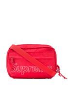 Supreme Logo Print Shoulder Bag - Red