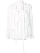 Comme Des Garçons Vintage Hanging Panel Shirt - White