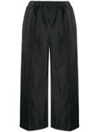Comme Des Garçons Comme Des Garçons Cropped-length Wide Leg Trousers -