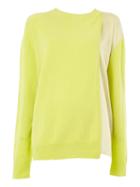 Haider Ackermann Layered Knitted Top, Women's, Size: Medium, Green, Silk/cashmere/virgin Wool