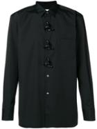 Comme Des Garçons Shirt Swirl Button Shirt - Black