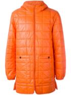 Stutterheim 'stureby' Padded Coat, Men's, Size: Medium, Yellow/orange, Nylon/polyester