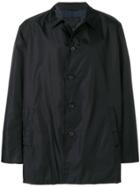 Prada Vintage Waterproof Button Jacket - Blue