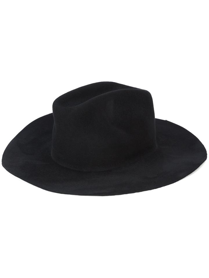 Ryan Roche Felt Hat - Black