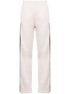 Mm6 Maison Margiela Side Strip Track Pants - Pink & Purple