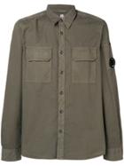 Cp Company Pocket Detail Shirt - Green