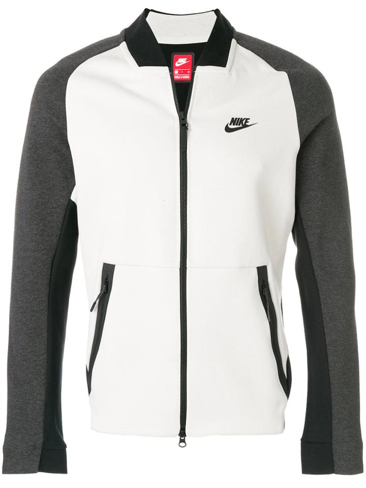 Nike Tech Varsity Jacket - Black