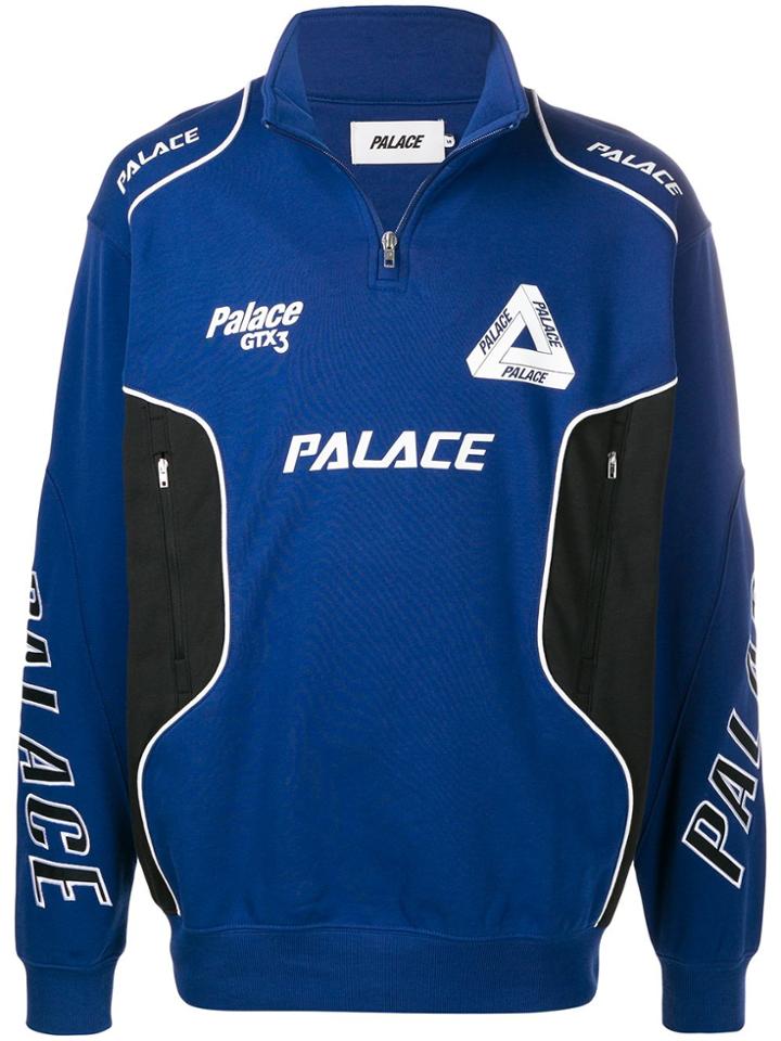 Palace Acropalace Racer Sweatshirt - Blue